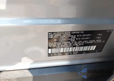 2019 Toyota Rav4 Le from USA, damaged, VIN JTMG1RFV1KD508413